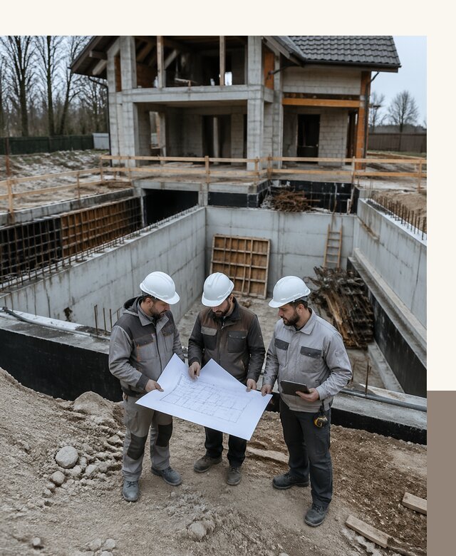 Проектирование и строительство домов с подвалом под ключ в Кольчугине